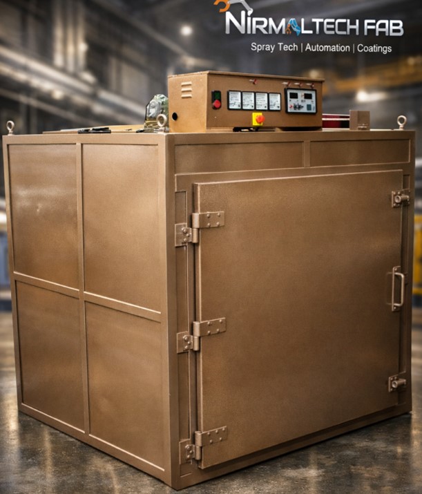 Industrial Varnish Baking Oven – High-Temp Convection Oven for Wood Furniture Finishing, Uniform Heat Distribution up to 200°C, Gas/Electric, Timer Controls for Automotive Trim & Cabinetry